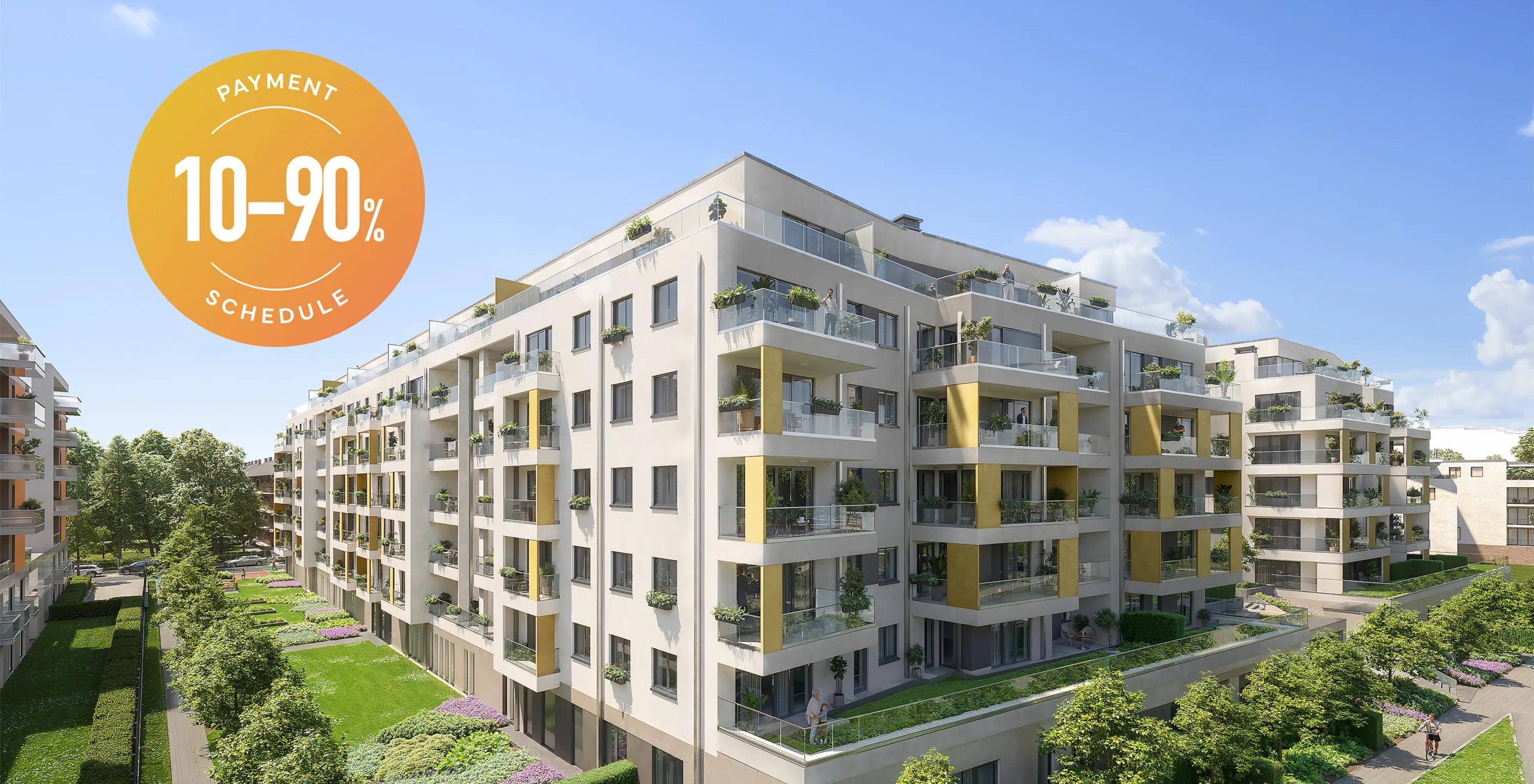 Visual design of Le Jardin residential park