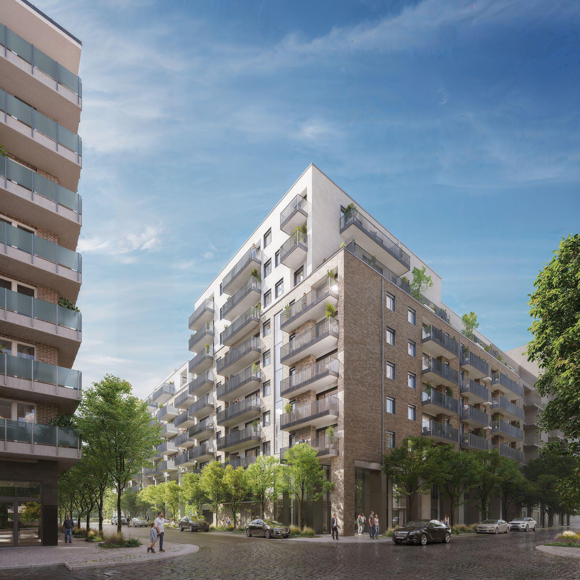 Render of Park West Rise residential park
