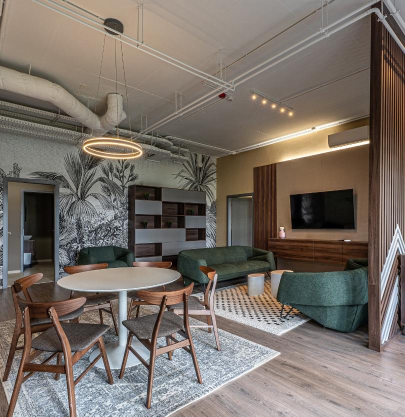 Community living room in Park West 2