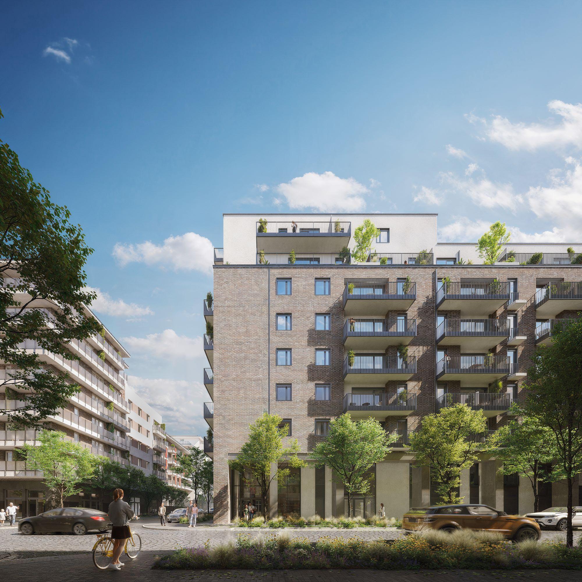 Render of Park West Rise residential park