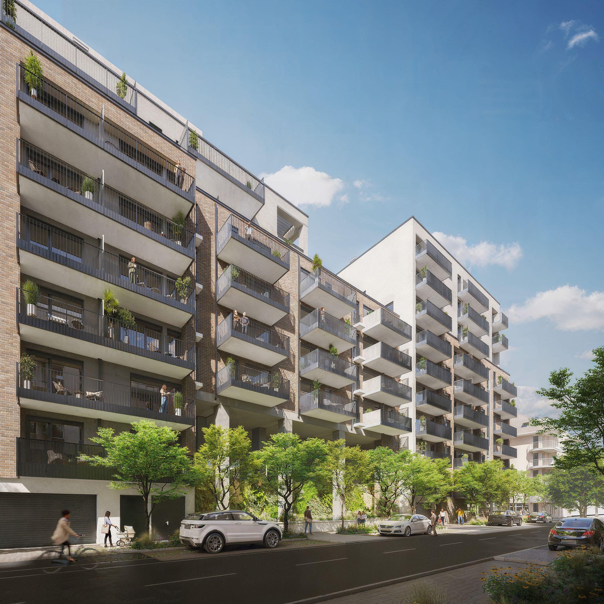 Render of Park West Rise residential park